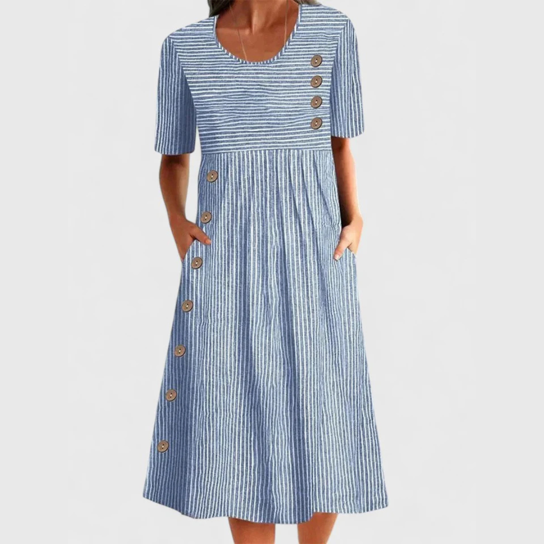 Sophia | Vestido Midi Cómodo Traspirante