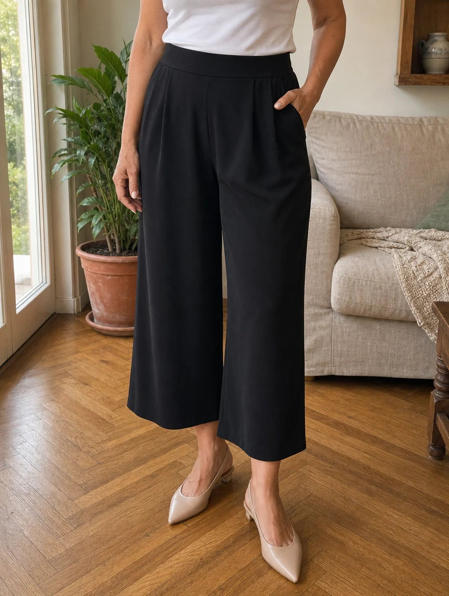 Pantalón Culotte Palazzo
