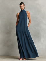 Chiara | Vestido Maxi Cuello Alto