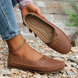 Arianna | Mocasines Cómodo Con Detalles Trenzados
