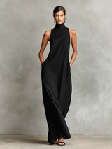 Chiara | Vestido Maxi Cuello Alto