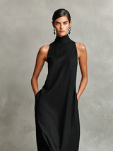 Chiara | Vestido Maxi Cuello Alto