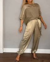 Aurora | Conjunto Cargo Fluido Elegante