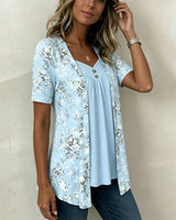 Valentina | Conjunto Floral Escote en v