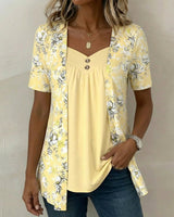 Valentina | Conjunto Floral Escote en v