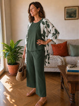 Fiorella | Conjunto Tres Piezas Floral