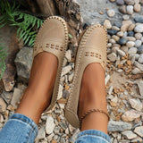 Arianna | Mocasines Cómodo Con Detalles Trenzados