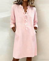 Alessia | Vestido Acampanado Con Volantes