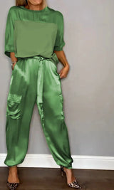Aurora | Conjunto Cargo Fluido Elegante