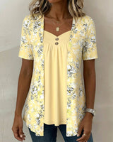 Valentina | Conjunto Floral Escote en v