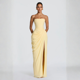 Vestido Drapeado Sirena