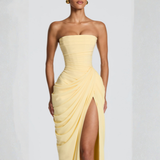 Vestido Drapeado Sirena