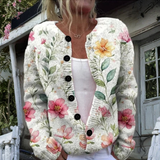 Cárdigan Floral Vintage