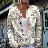 Cárdigan Floral Vintage