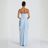 Vestido Drapeado Sirena