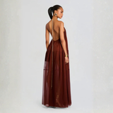 Halter Terciopelo l vestidos
