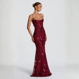 Vestido Sirena Bordado