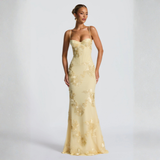 Vestido Sirena Bordado