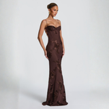 Vestido Sirena Bordado