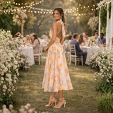 Vestido Halter Floral