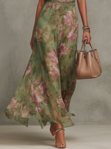 Camilla | Vestido Maxi Floral Con Escote Halter