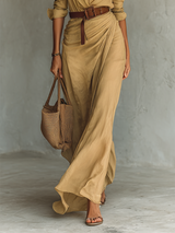 Chiara | Vestido Maxi Drapeado