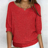 Blusa Tejida Brillante