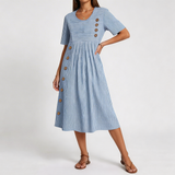 Sophia | Vestido Midi Cómodo Traspirante