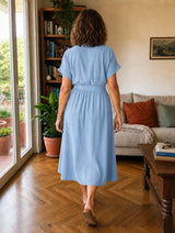 Vestido Blusa Midi