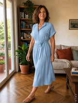 Vestido Blusa Midi