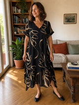 Eleonora | Vestido Maxi Estampado