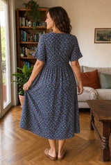 Elena | Vestido Floral Midi