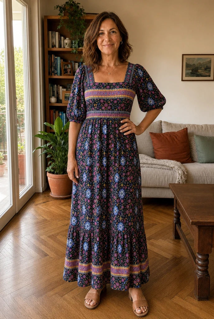 Ginevra | Vestido Maxi Floral