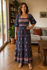 Ginevra | Vestido Maxi Floral