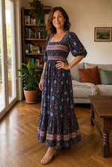 Ginevra | Vestido Maxi Floral