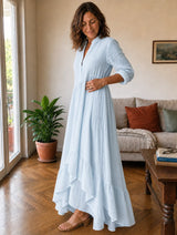 Livia | Vestido Largo Asimétrico