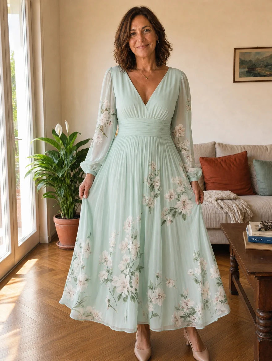 Ginevra | Vestido Midi Floral