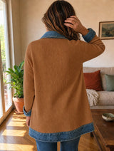 Alessia | Chaqueta Larga de Punto