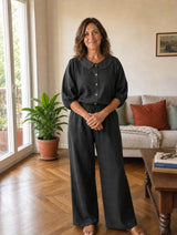 Serena | Conjunto Palazzo Con Cuello