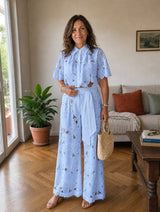 Lavinia | Conjunto Bordado Palazzo
