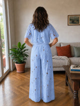 Lavinia | Conjunto Bordado Palazzo