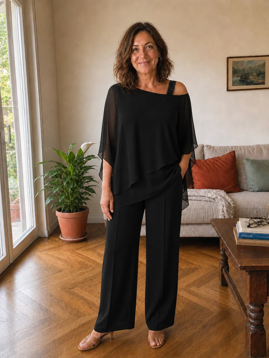 Cecilia | Conjunto Palazzo Asimétrico