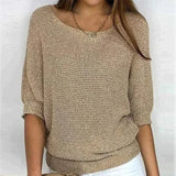 Blusa Tejida Brillante