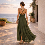 Vestido Esmeralda Drapeado