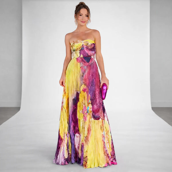 Vestido Amalfi Plisado