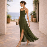 Vestido Esmeralda Drapeado