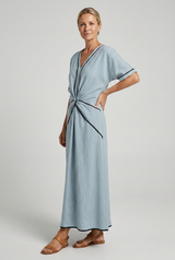 Arianna | Vestido Maxi Cruzado Escote en v