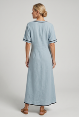 Arianna | Vestido Maxi Cruzado Escote en v